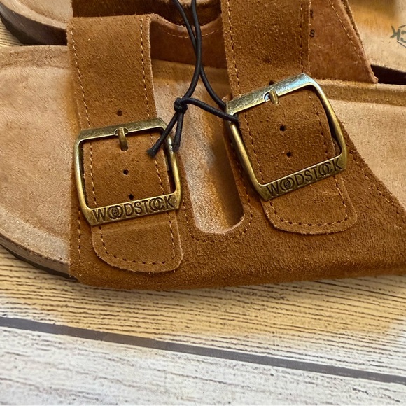 Woodstock Men\'s Brown Suede Sandals main image 4